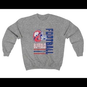 Buffalo Bills vintage design crew neck sweatshirt